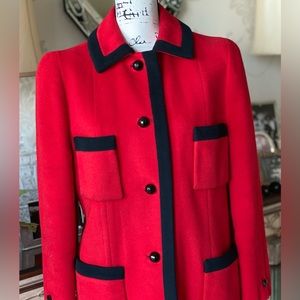 JAYWEIN OF NEW YORK FOR JOSEPH THE FURRIER RED COAT